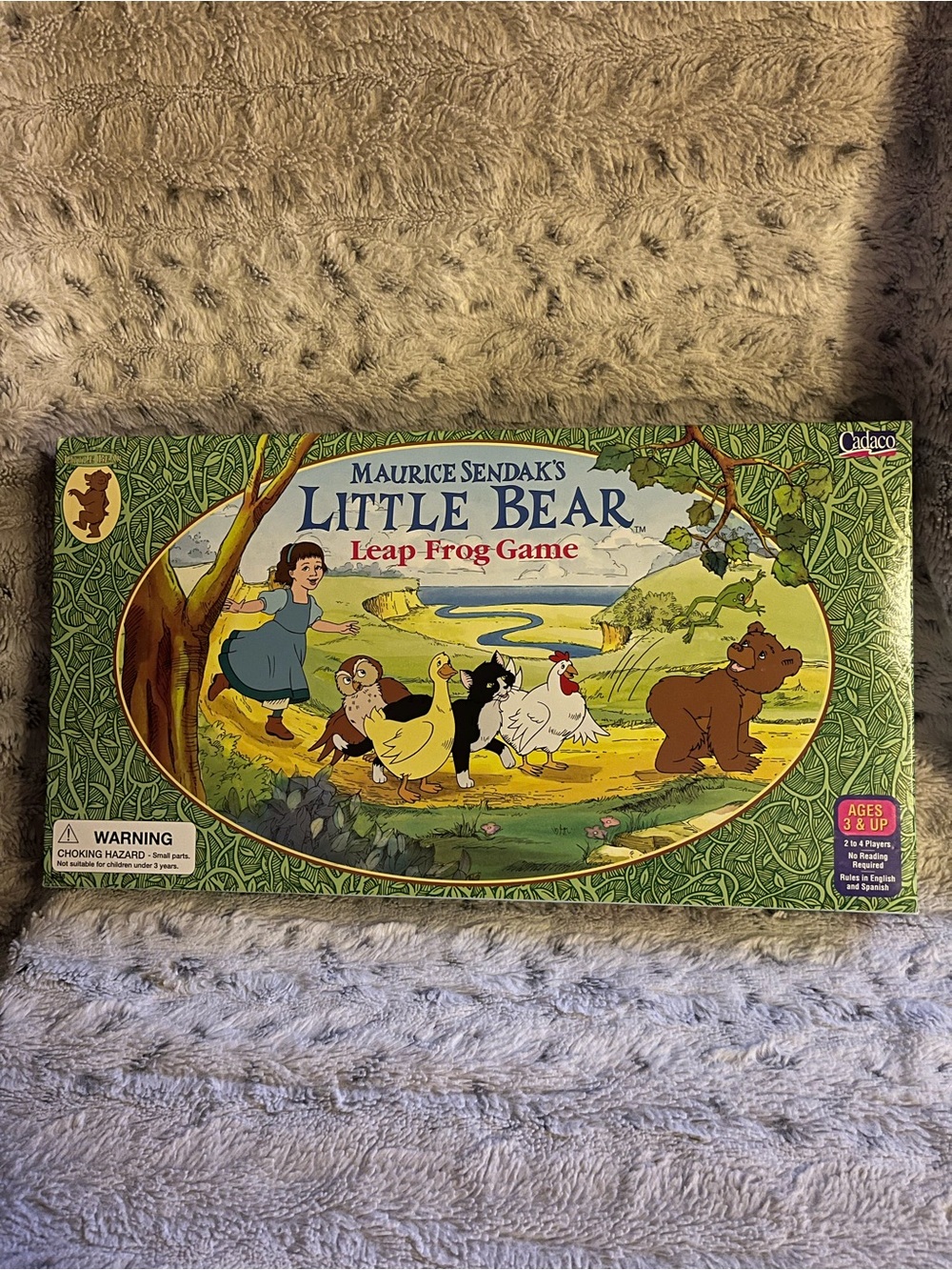 Maurice Sendak’s Little Bear Leap Frog Game Complete Vintage 1999